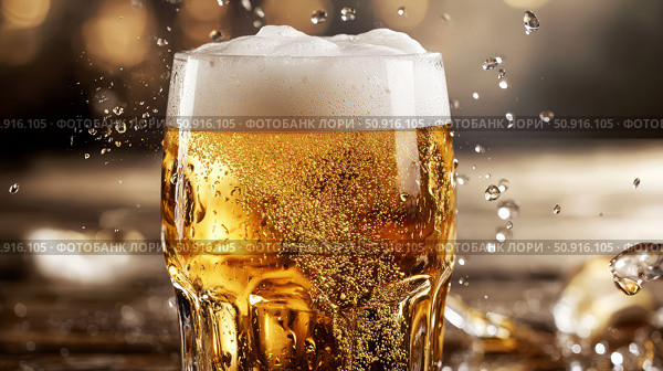 stout beer sticker ai generated. Стоковое AI-изображение, AI-художник Vectorwin / Фотобанк Лори