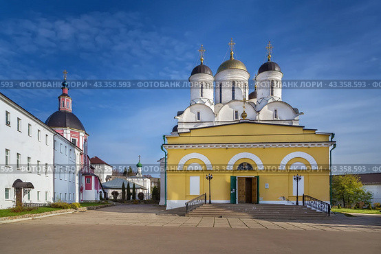 St.Paphnutius Borovsk monastery, Russia. Стоковое фото, фотограф Boris Breytman / Фотобанк Лори