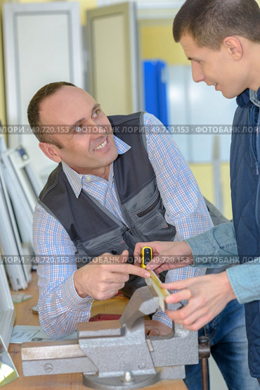 student in the workshop machine factory. Стоковое фото, агентство Ingram Publishing / Фотобанк Лори