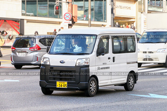 Subaru Sambar. Редакционное фото, фотограф Art Konovalov / Фотобанк Лори
