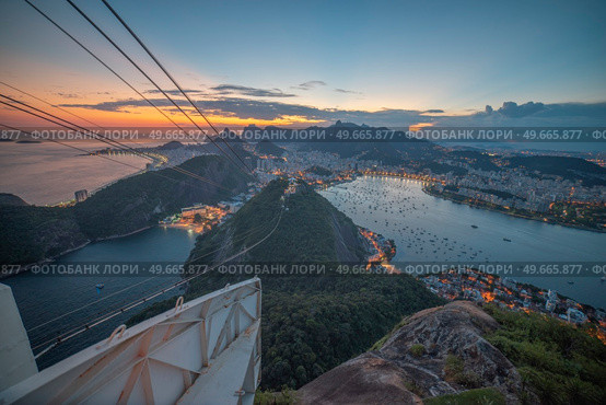 sugarloaf mountain in Rio de Janeiro. Brazil. Стоковое фото, агентство Ingram Publishing / Фотобанк Лори