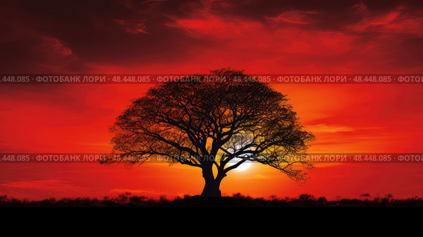 suncontrast red background design ai generated. Стоковое AI-изображение, AI-художник Vectorwin / Фотобанк Лори