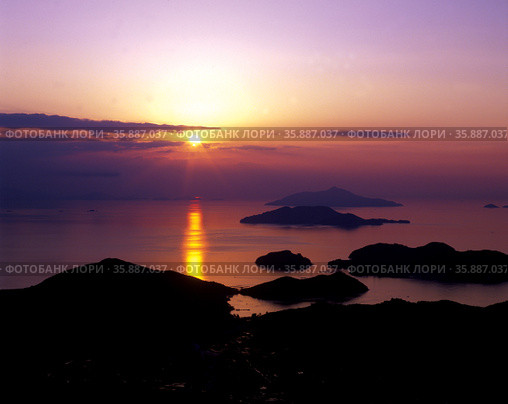Sunset View. Стоковое фото, агентство Ingram Publishing / Фотобанк Лори