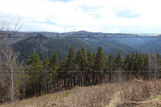 Такмаковский скальный район, Красноярск (2015 год). Стоковое фото, фотограф Алексей Гусев / Фотобанк Лори