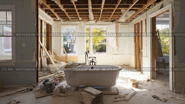 teardown interior demolition ai generated. Стоковое AI-изображение, AI-художник Vectorwin / Фотобанк Лори
