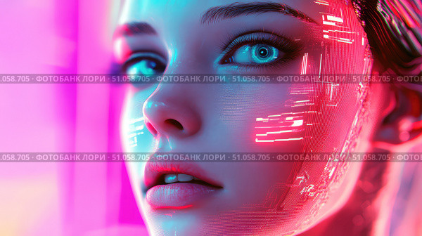 technology replicating ai-generated art ai generated. Стоковое AI-изображение, AI-художник Vectorwin / Фотобанк Лори