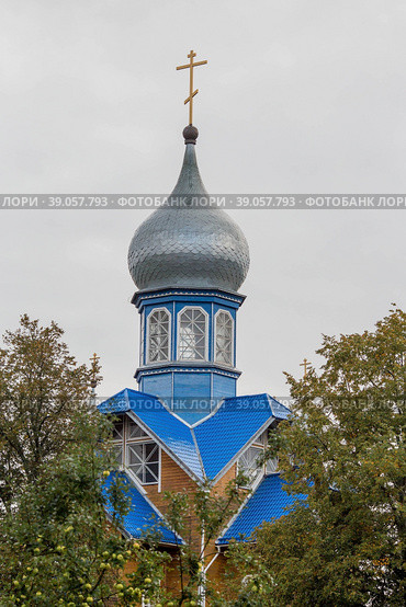 The Church of St. George the Victorious in the village of Kamenyuki. The Republic of Belarus. (2017 год). Стоковое фото, фотограф Photojuli / Фотобанк Лори