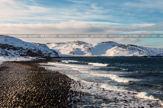 The coast of the Arctic Ocean, Russia. Стоковое фото, фотограф Наталья Волкова / Фотобанк Лори