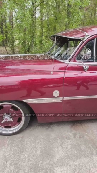 The panel van Pontiac Sedan Delivery, 1951. Редакционное видео, видеограф Sergey Kohl / Фотобанк Лори