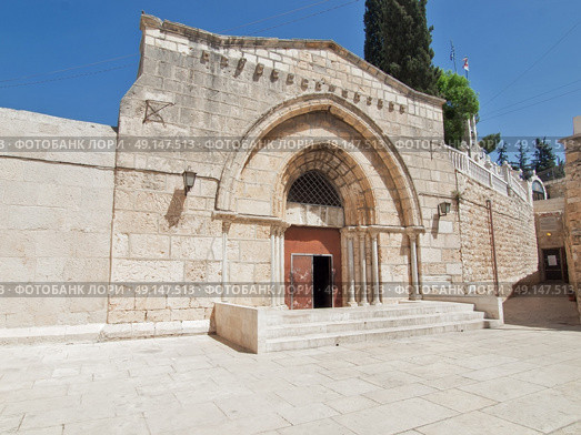 The Tomb of Mary. This is regarded to be the burial place of Mary, Mother of Jesus. Jerusalem, Israel. Стоковое фото, агентство Ingram Publishing / Фотобанк Лори