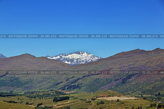 The view of nature in New Zealand. Стоковое фото, фотограф Сергей Стрелков / Фотобанк Лори