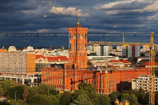 The view on Berlin, Germany (2015 год). Стоковое фото, фотограф Сергей Стрелков / Фотобанк Лори
