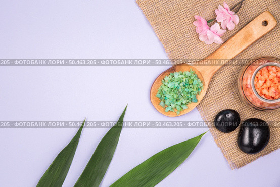 Top view Spa decoration . Стоковое фото, агентство Ingram Publishing / Фотобанк Лори