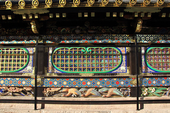 Tosho-gu temple at autumn, Nikko, Japan (2013 год). Редакционное фото, фотограф Сергей Стрелков / Фотобанк Лори