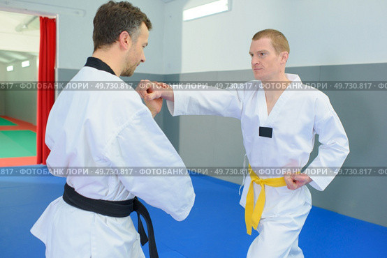 Training before a big fight. Стоковое фото, агентство Ingram Publishing / Фотобанк Лори
