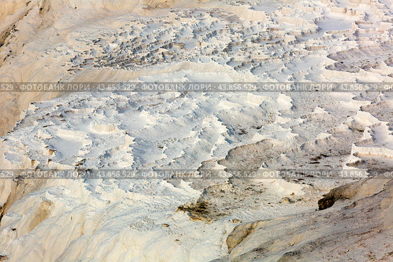 Travertines mountains of Pamukkale in Turkey. Стоковое фото, фотограф Яков Филимонов / Фотобанк Лори