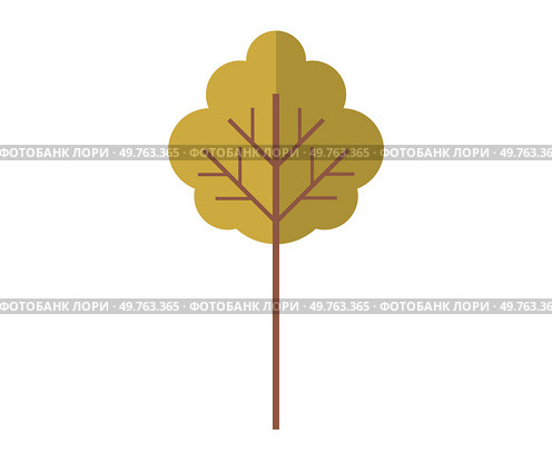 Tree vector illustration. The biological diversity found in living organisms forest is awe inspiring Growing vegetation acts as natural filter, purifying air we breathe Trees are lungs earth. Tree. The tree trunk represents solid foundation and strength tree. Стоковая иллюстрация, агентство Ingram Publishing / Фотобанк Лори