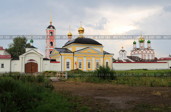 Троице-Сергиев Варницкий монастырь, село Варницы (2014 год). Стоковое фото, фотограф Дмитрий Неумоин / Фотобанк Лори