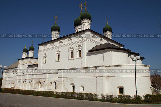 Троицкий собор. Астраханский кремль. Стоковое фото, фотограф Дмитрий Николаев / Фотобанк Лори