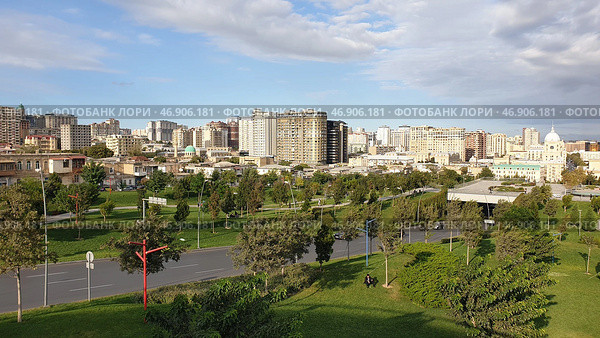 Центральный парк. Город Баку. Азербайджан (2022 год). Редакционное фото, фотограф lana1501 / Фотобанк Лори