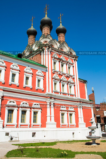 Церковь Николая Чудотворца у Таганских ворот (2013 год). Стоковое фото, фотограф Михаил Ворожцов / Фотобанк Лори