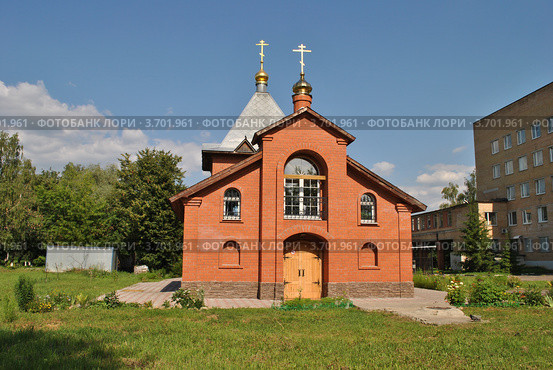 Церковь Пантелеимона Целителя в Электростали. Московская область (2012 год). Стоковое фото, фотограф lana1501 / Фотобанк Лори