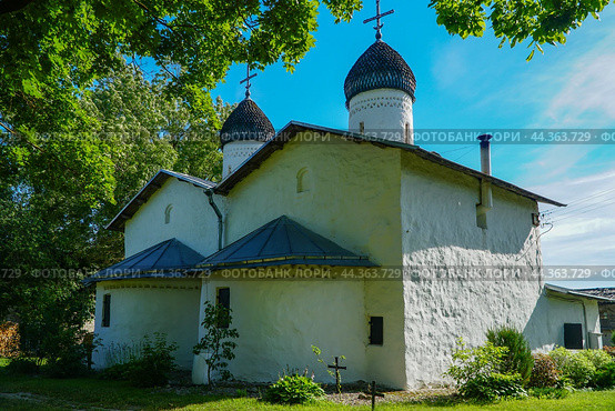 Церковь Покрова и Рождества от Пролома (2024 год). Стоковое фото, фотограф Константин Яковлев / Фотобанк Лори
