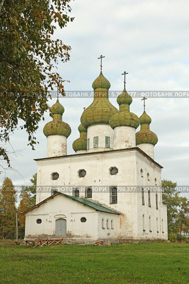 Церковь Рождества Иоанна Предтечи (город Каргополь) (2012 год). Стоковое фото, фотограф Самохвалов Артем / Фотобанк Лори