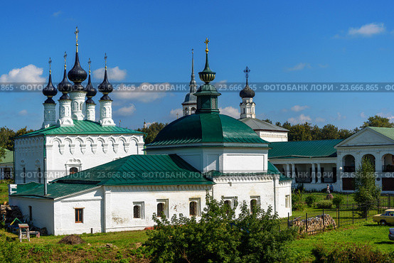 Церковь в Суздале (2016 год). Стоковое фото, фотограф Artem Sobov / Фотобанк Лори