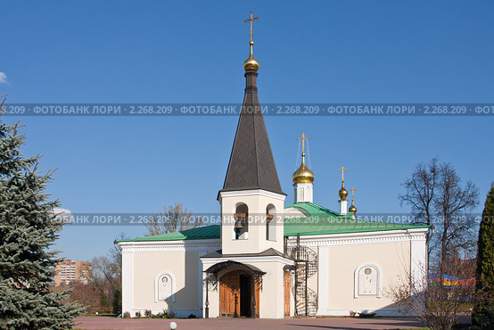 Церковь Воскресения Христова в Подольске (2010 год). Стоковое фото, фотограф Цветков Виталий / Фотобанк Лори