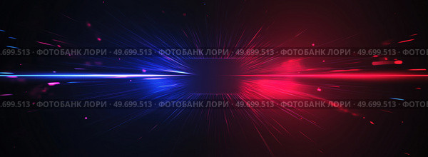 Цифровое противостояние света и энергии. Стоковое AI-изображение, AI-художник Александр Жуков / Фотобанк Лори