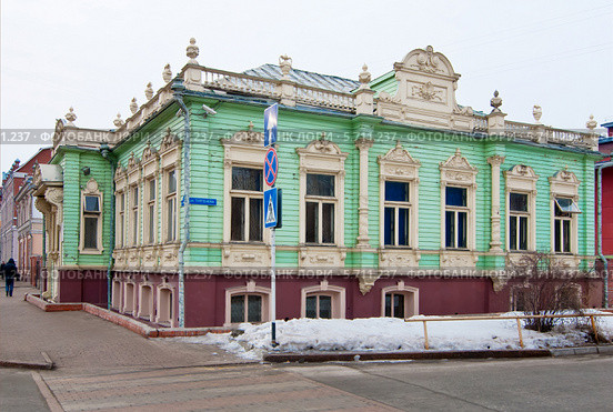 Тюмень. Музей "Торговый дом И.П.Колокольникова" (2014 год). Редакционное фото, фотограф Зобков Юрий / Фотобанк Лори