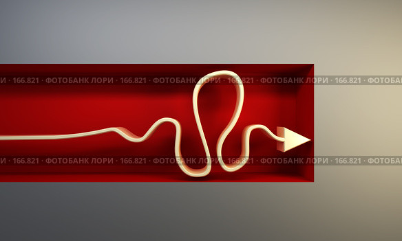 Тупиковая ситуация. Стоковая иллюстрация, иллюстратор Дмитрий Кутлаев / Фотобанк Лори