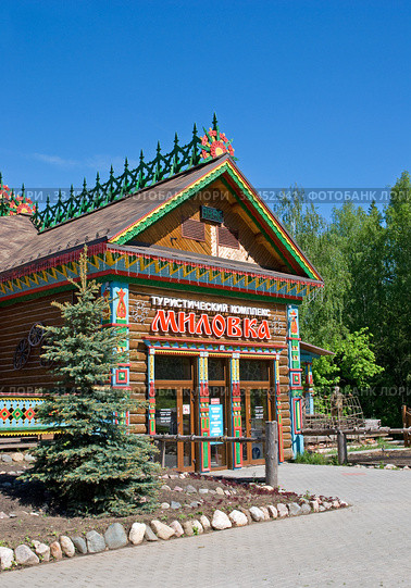 Туристический комплекс "Миловка", Плес, Ивановская область, Россия (2019 год). Редакционное фото, фотограф Инна Грязнова / Фотобанк Лори