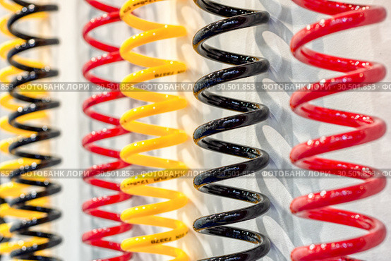 Twisted automotive air hoses. Стоковое фото, фотограф Андрей Радченко / Фотобанк Лори