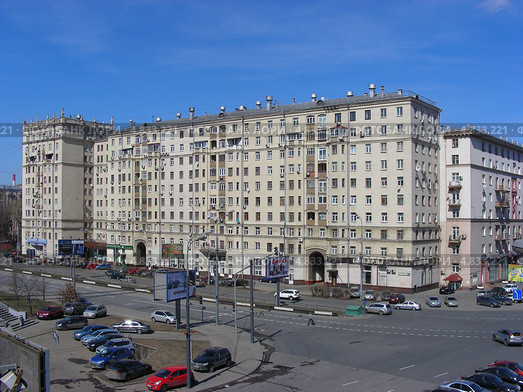 Улица Хамовнический Вал, 2, Москва (2011 год). Редакционное фото, фотограф lana1501 / Фотобанк Лори