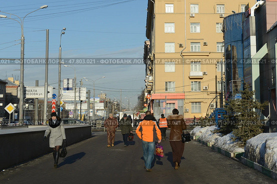Улица Народного Ополчения в Москве (2017 год). Редакционное фото, фотограф Free Wind / Фотобанк Лори