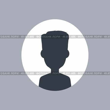 unknown male silhouette theme vector art illustration. unknown male silhouette. Стоковая иллюстрация, агентство Ingram Publishing / Фотобанк Лори