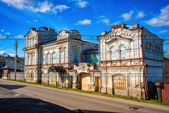 Усадьба Лемехова - Малехонова (Городец) (2024 год). Стоковое фото, фотограф Илья Старков / Фотобанк Лори