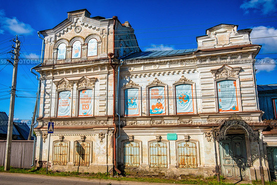 Усадьба Лемехова - Малехонова (Городец) (2024 год). Стоковое фото, фотограф Илья Старков / Фотобанк Лори