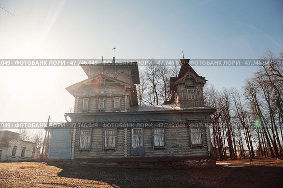 Усадьба лесопромышленника БеляеваС.Н., Нижегородская область посёлок Воскресенское. Редакционное фото, фотограф Юлия Киселёва / Фотобанк Лори