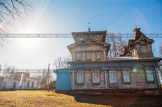 Усадьба лесопромышленника БеляеваС.Н., Нижегородская область посёлок Воскресенское. Редакционное фото, фотограф Юлия Киселёва / Фотобанк Лори
