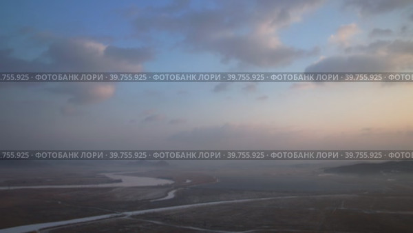 Утро на реке Партизанская. Стоковое видео, видеограф Кузнецов Александр / Фотобанк Лори