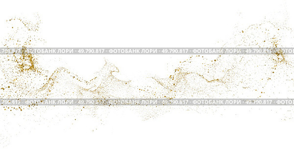 Vector Abstract shiny Gold Glitter design element. Golden sparkly shimmer Dust Splash. For New Year, Merry Christmas, Birthday and Wedding greeting card and invitation design. Abstract shiny gold glitter design element. For New Year, Merry Christmas greeting card design. Стоковая иллюстрация, агентство Ingram Publishing / Фотобанк Лори