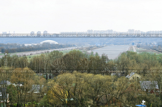 Вид на Гребной канал в Крылатском (2012 год). Стоковое фото, фотограф Алёшина Оксана / Фотобанк Лори