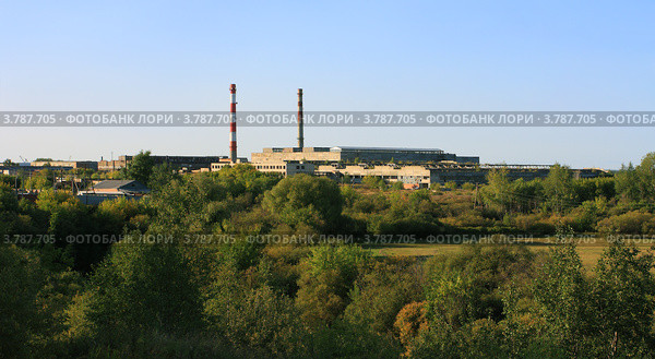 Вид на литейный цех Ирбитского мотозавода (2012 год). Стоковое фото, фотограф Анатолий Матвейчук / Фотобанк Лори