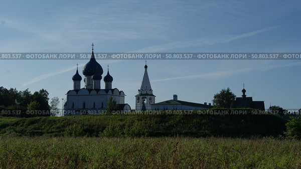 Вид на Суздальский кремль. Стоковое фото, фотограф Алексей Мохирев / Фотобанк Лори