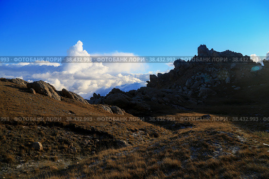 Виды с горы Шалбуздаг, южный Дагестан. Стоковое фото, фотограф Римма Тельнова / Фотобанк Лори
