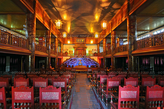 Vietnam, Hue, Royal Theatre, Imperial City, The Purple Forbidden City - Hue, Vietnam. Редакционное фото, агентство BE&W Photo / Фотобанк Лори