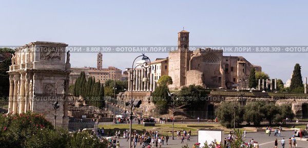 view culture italy panorama perspective. Стоковое фото, фотограф Andreas Hömer / Smarterpix / Фотобанк Лори
